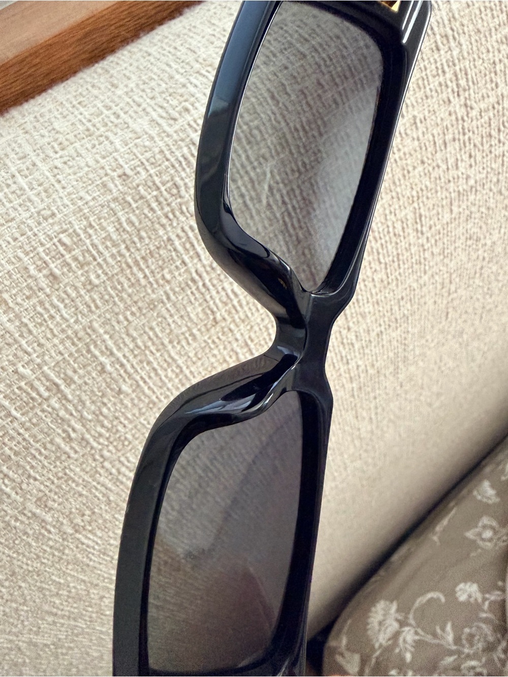 Anine Bing Black Napa Sunglasses - Picture 6 of 6